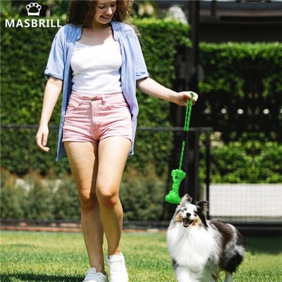 Dog Chew Toys for Aggressive Chewers Ultra-Durable Natural Rubber Dog Teeth - Picture 9 of 10